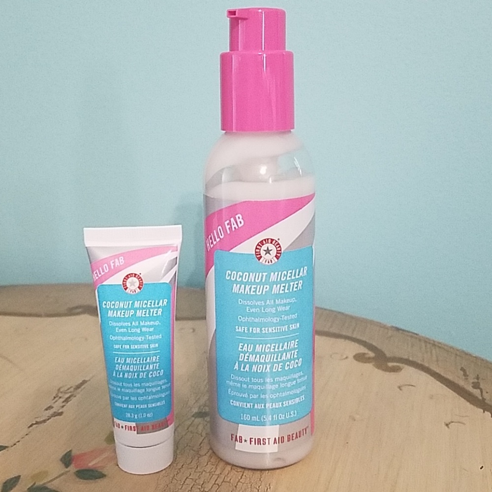 First Aid Beauty coconut makeup melter